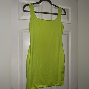 Neon Bodycon Dress